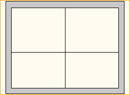 Monoblox S32 4:3 Rückpro 2,03m x 1,57m