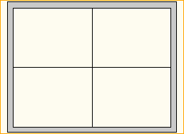 Monoblox S32 4:3 Rückpro 3,00m x 2,30m
