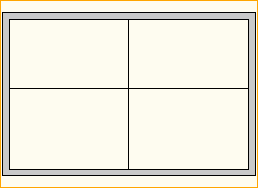 Monoblox S32 16:10 Rückpro 3,86m x 2,49m