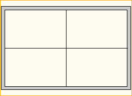 Monoblox S64 16:9 Rückpro 3,86m x 2,49m
