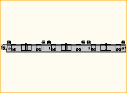 M3.5 Trussbase Haken dreifach