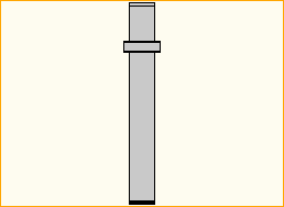 Alu-Fuß 40 cm