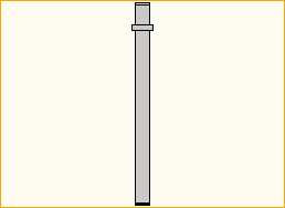 Alu-Fuß 70 cm