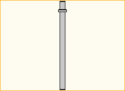 Alu-Fuß 80 cm