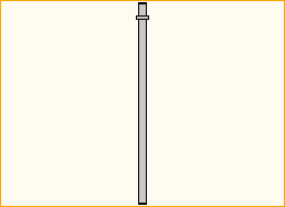 Alu-Fuß 120 cm
