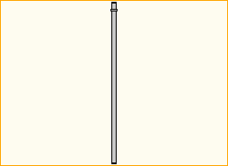 Alu-Fuß 180 cm