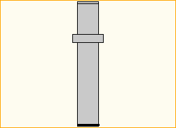 Alu-Fuß 30 cm