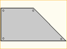 Trapez 2x1m 1x1m 