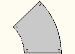 Bogen r=1m r=2m