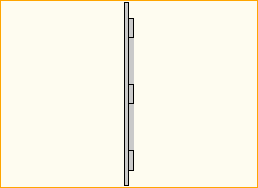 Bodenplatte 33x30