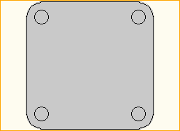 Bodenplatte 39x39