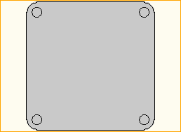 Bodenplatte 56x56