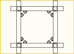 L Sleeveblock XL101R 4-weg