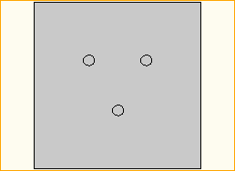 Bodenplatte 70x70 Stahl