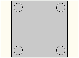 Bodenplatte PLB-34 31.5x31.5