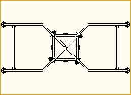 F34BS/BA mit 2x Ausleger für Ballast
