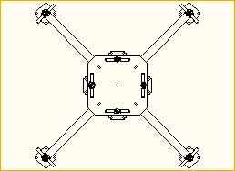 F34 Multibase mit 4x 50 cm Ausleger