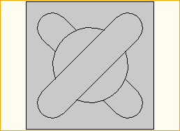 Eckverbinder mit Doppelöse