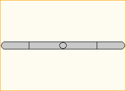 Anschlag 2Punkt 30er Länge 100cm