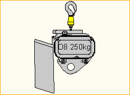 Motor D8 250kg