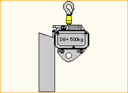 Motor D8+ 500kg