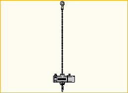 Motor D8+ 500kg Haken