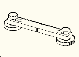 Spacer/Parallel Coupler 60_70_80mmm