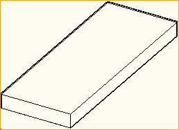 Dreieck 2x1m