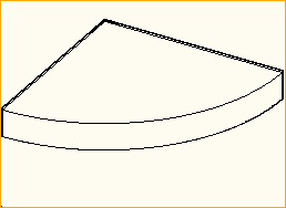 1/4 Kreis r=1m