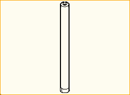Alu-Verstellspindelfuß 60 cm
