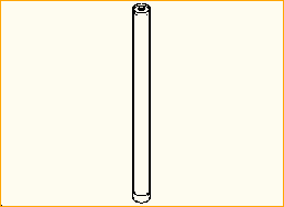 Alu-Verstellspindelfuß 70 cm