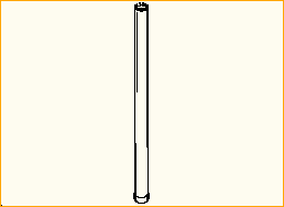 Alu-Fuß 90 cm