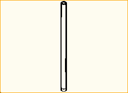 Alu-Fuß 100 cm