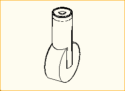 Schwerlastrolle 20cm