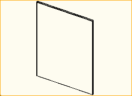 Bodenplatte 80x80 Stahl versetzt
