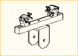 Attachment für Seitenwandträger (H40V)