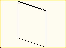 Bodenplatte 80x80 Stahl versetzt