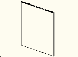 Bodenplatte 80x80 Stahl versetzt