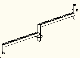 Tribünenelement 2-stufig