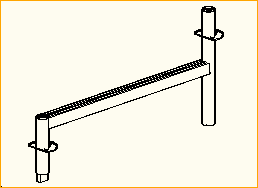Tribünenelement 1-stufig