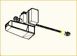 Motor D8+ 500kg Haken